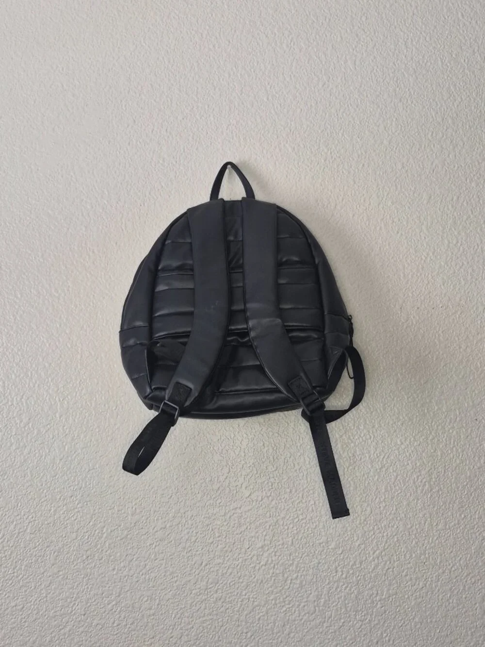 STEVE MADDEN Black Nylon Backpack  Travel School Gym